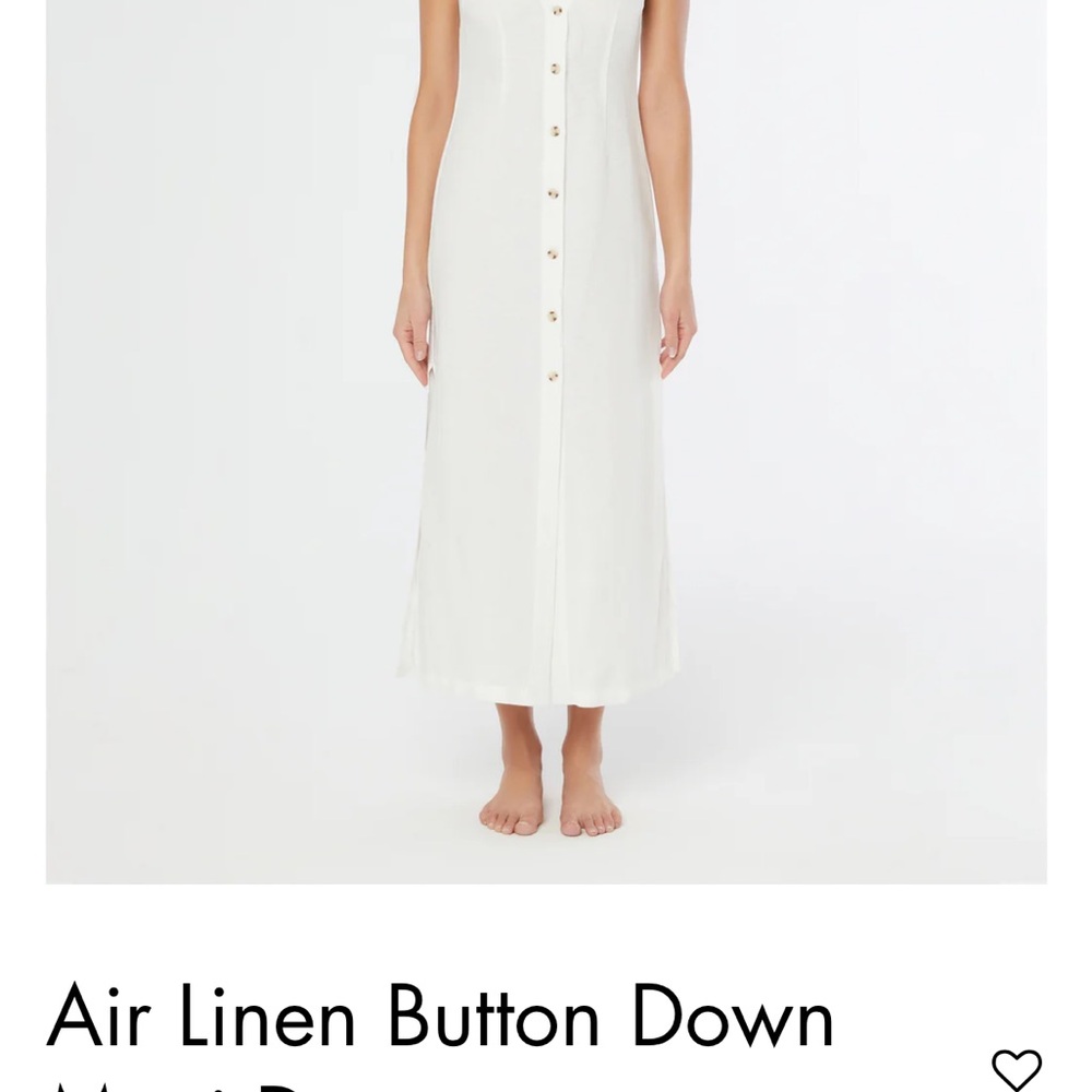 Onia White Maxi Dress